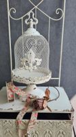 Shabby- chic Etagere mit Haube 2Teilig aus Metall