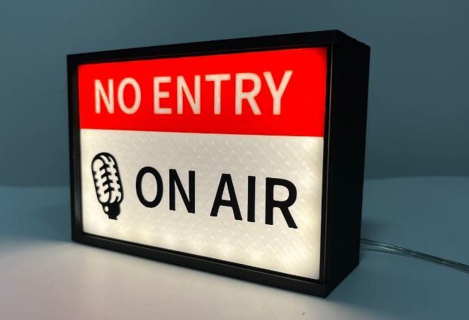 Lampade: Lampe lightbox décoration No Entry On Air – Nuovo (secondo la descrizione) da Noville venduto da Berlusconi55