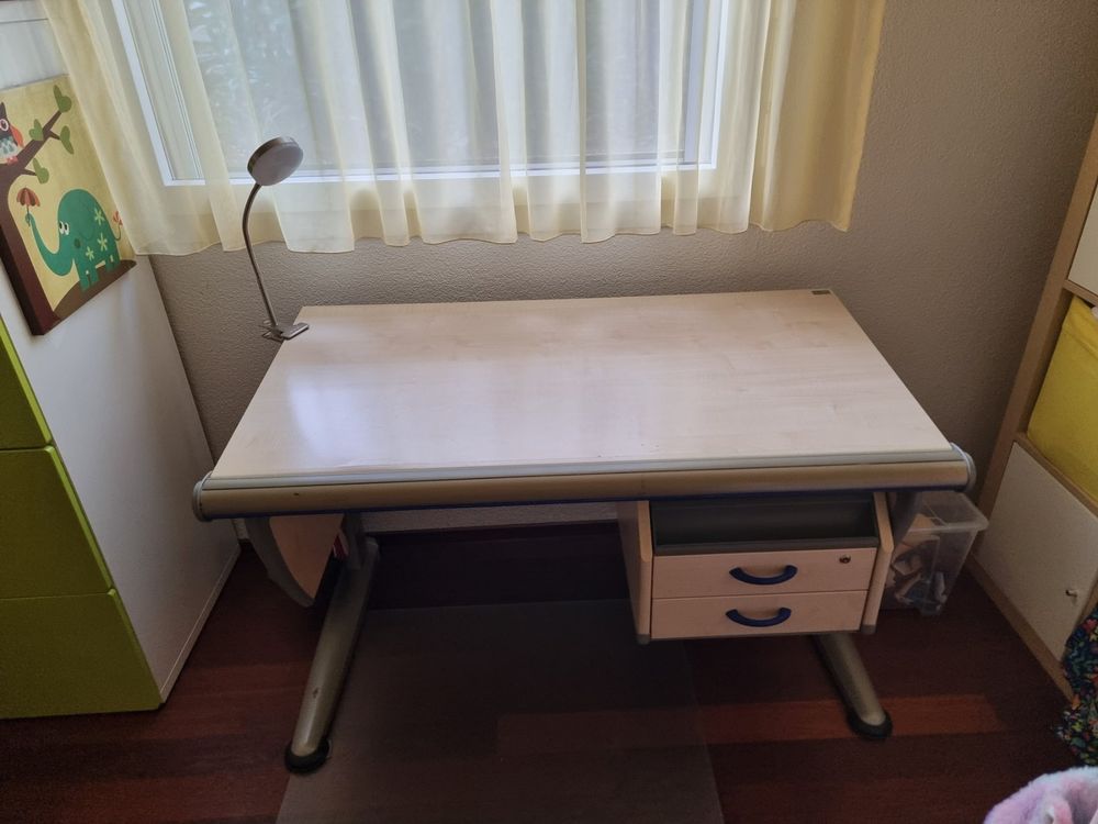 Moll Bandit Kinderschreibtisch - Höhenverstellbar & Neigbar Für Schulkinder