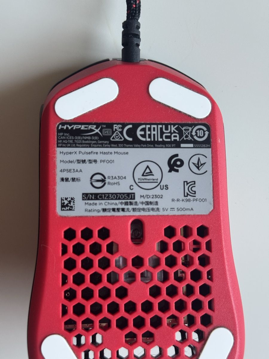 Hyperx Mouse: Gaming Maus HyperX Pulsefire Haste – Usato da Basel venduto da gal_66s2 1