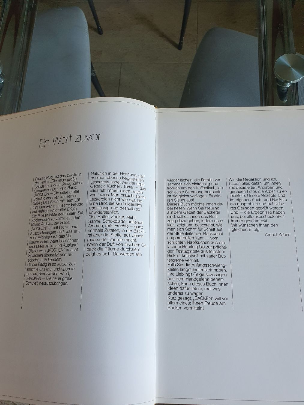 Libri: Backbuch Backen von Arnold Zabert – Usato da Einsiedeln venduto da Py 6