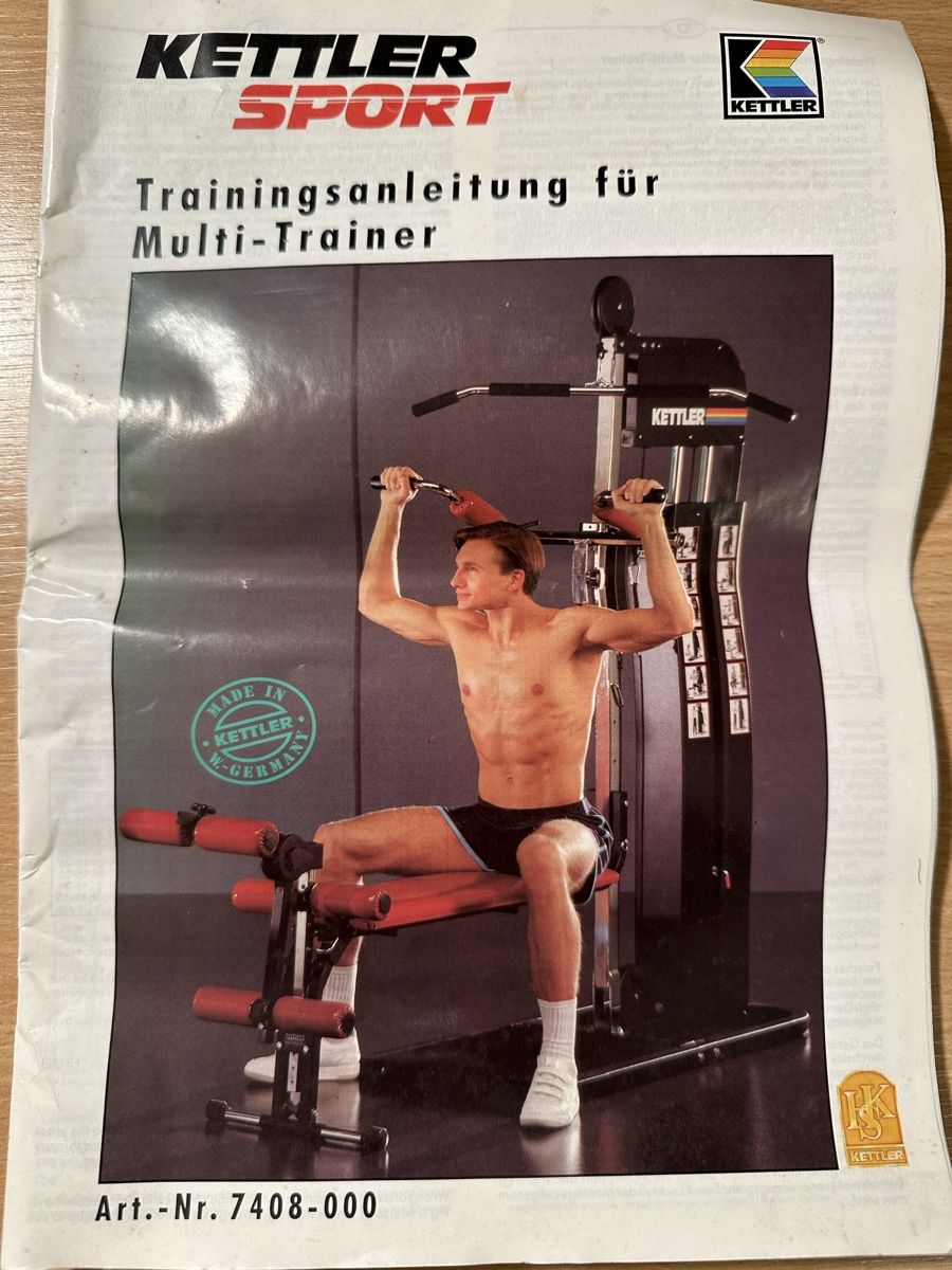 Kettler Hometrainer: Kettler Multi-Trainer – Usato da Auenstein venduto da thb_p7fs 1