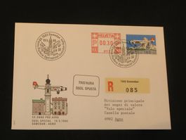 50 Jahre pro Aero Sonderflug 19.05.1988 Samedan - Agno