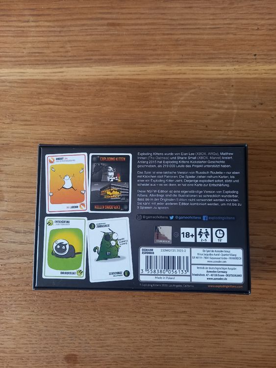 Exploding Kittens Nsfw Edition Kaufen Auf Ricardo