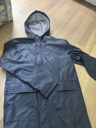 Regenjacke Petit Bateau dunkelblau Grösse M unisex