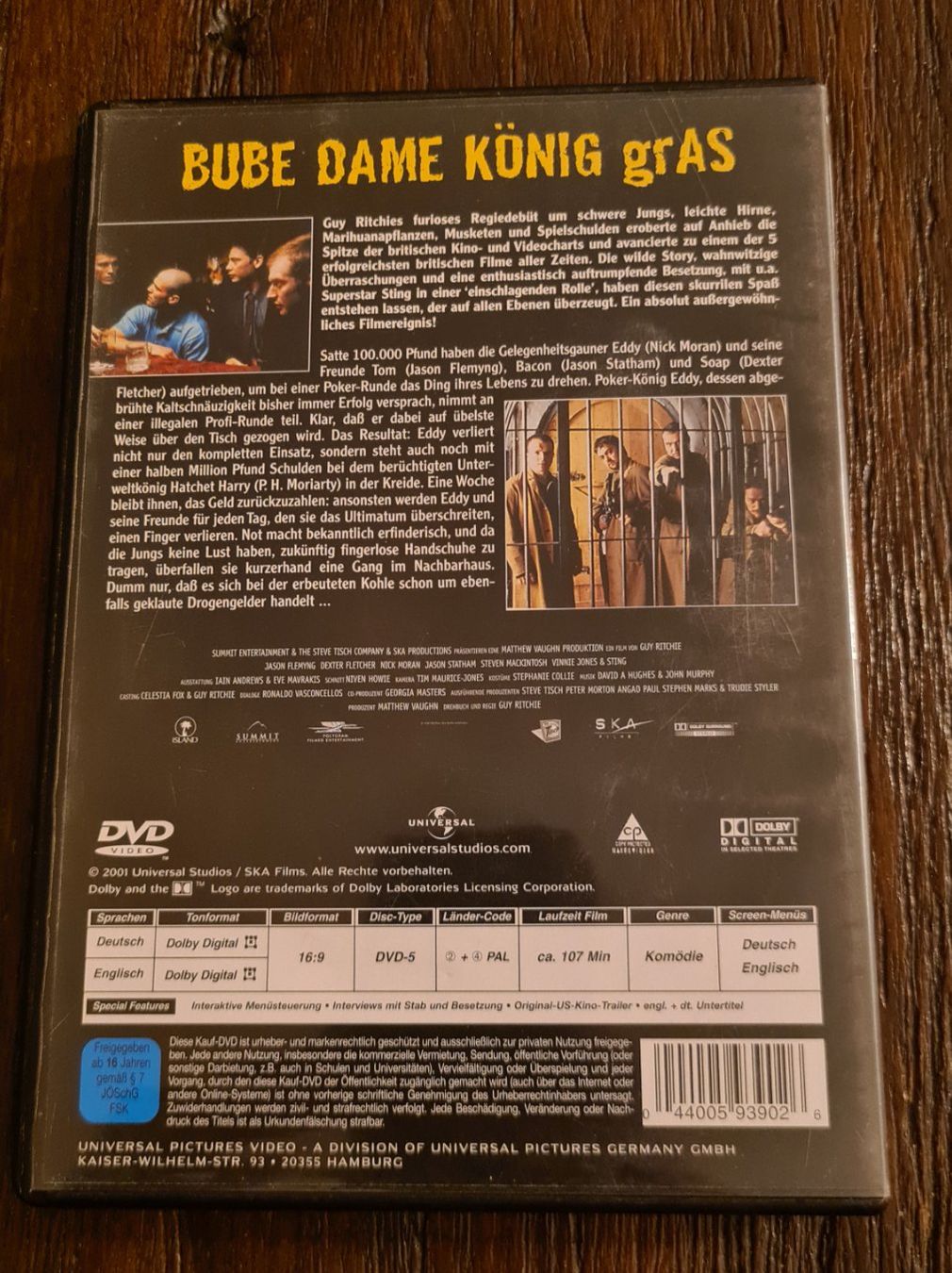 Alle DVDs: Bube, Dame, König, Gras (H) – Gebraucht aus Oberkirch LU von ThE_CoLLecTor666 1