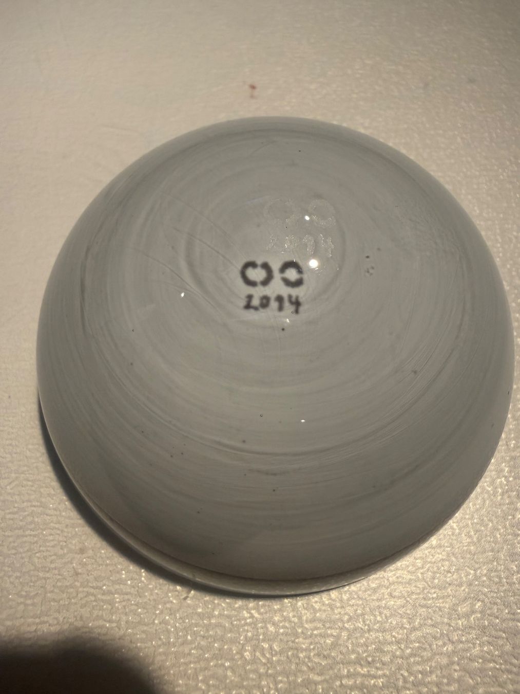 Bicchieri: Schale Glas dunkelblau – Usato da Wil SG venduto da F-Z-72 1