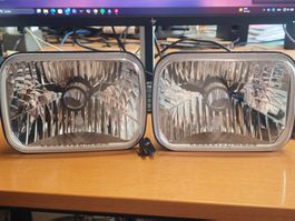 5x7 / 7x6 Klarglas-Scheinwerfer mit LED-Projektoren