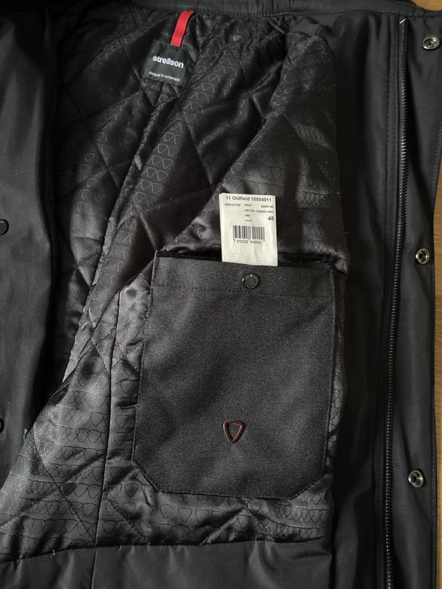 Strellson Cappotti: Strellson Herren Jacke, schwarz Grösse 48 – Usato da Bern venduto da Tihawk 2