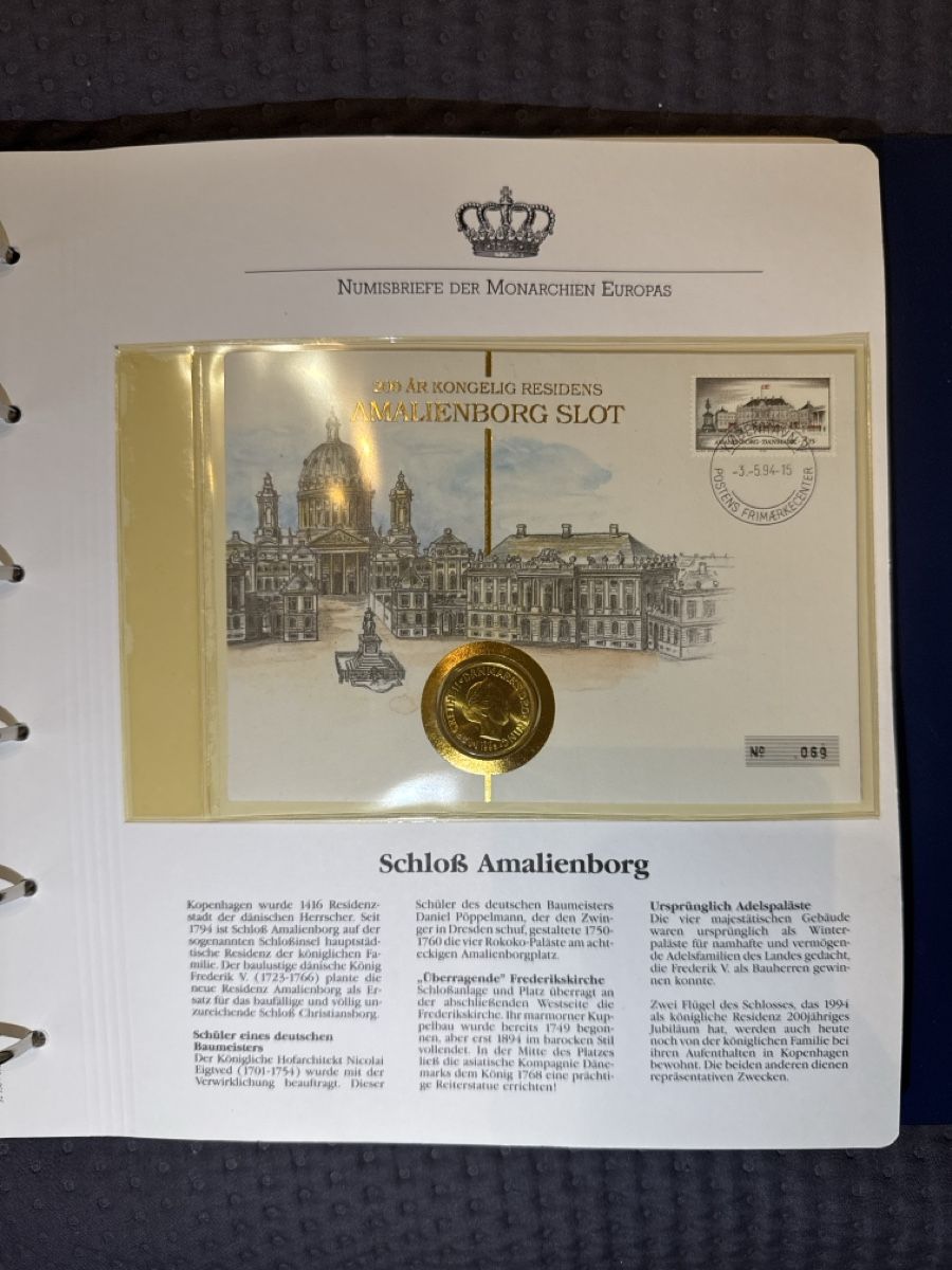 Alle Münzen: Numisbriefe der Monarchien Europas 1993 – Neu (gemäss Beschreibung) aus Emmenbrücke von ram_xkq9 6