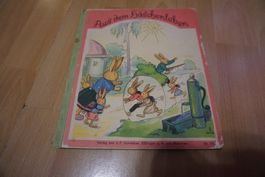 Antikes Kinderbuch "Aus dem Häschenleben", J.F. Schreiber