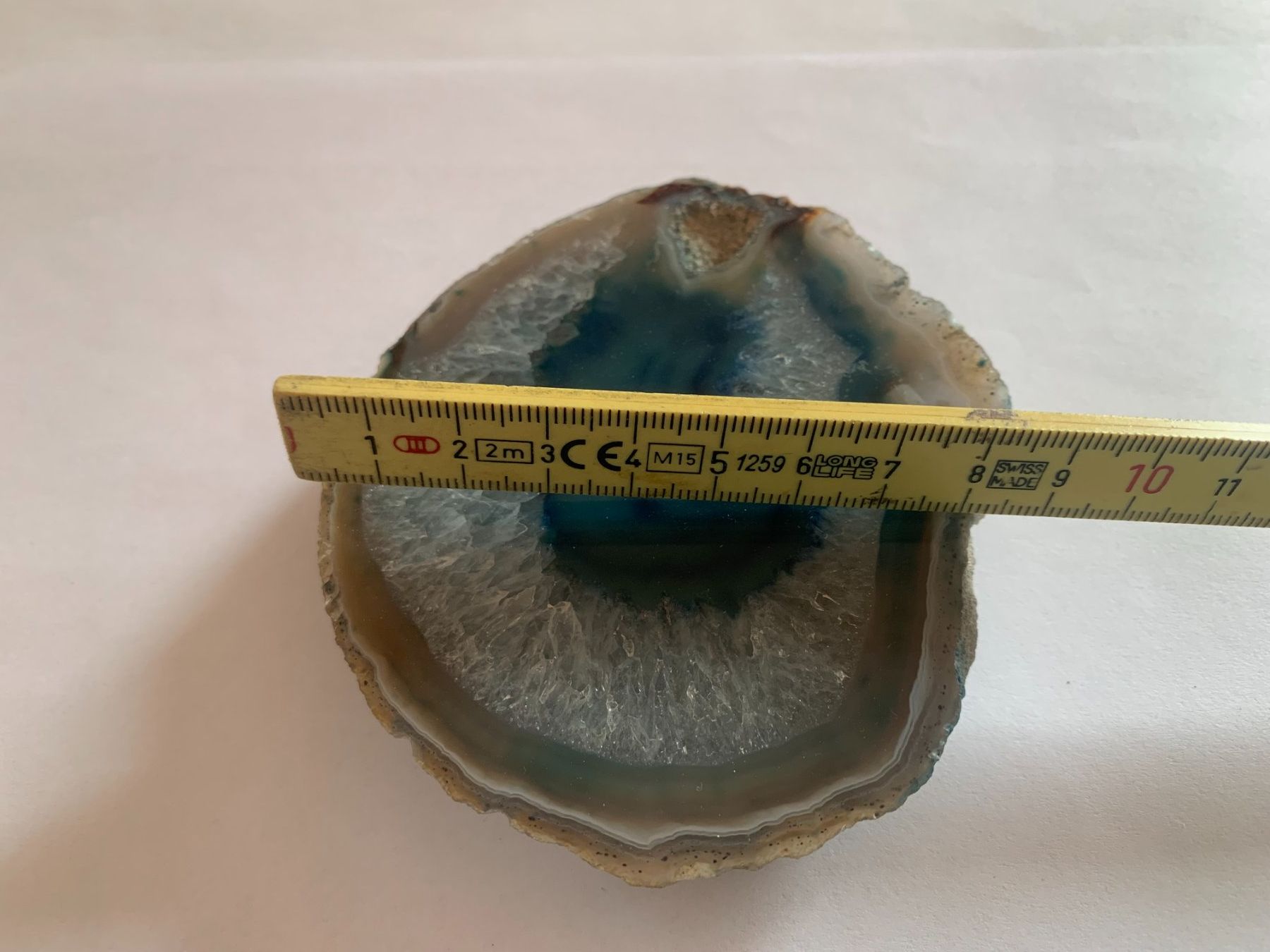 Minerali & Pietre curative: Achat Scheibe blau – Nuovo (secondo la descrizione) da Dättlikon venduto da Maurinie 2