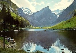 SEEALPSEE mit Altmann, Rossmahd und Säntis