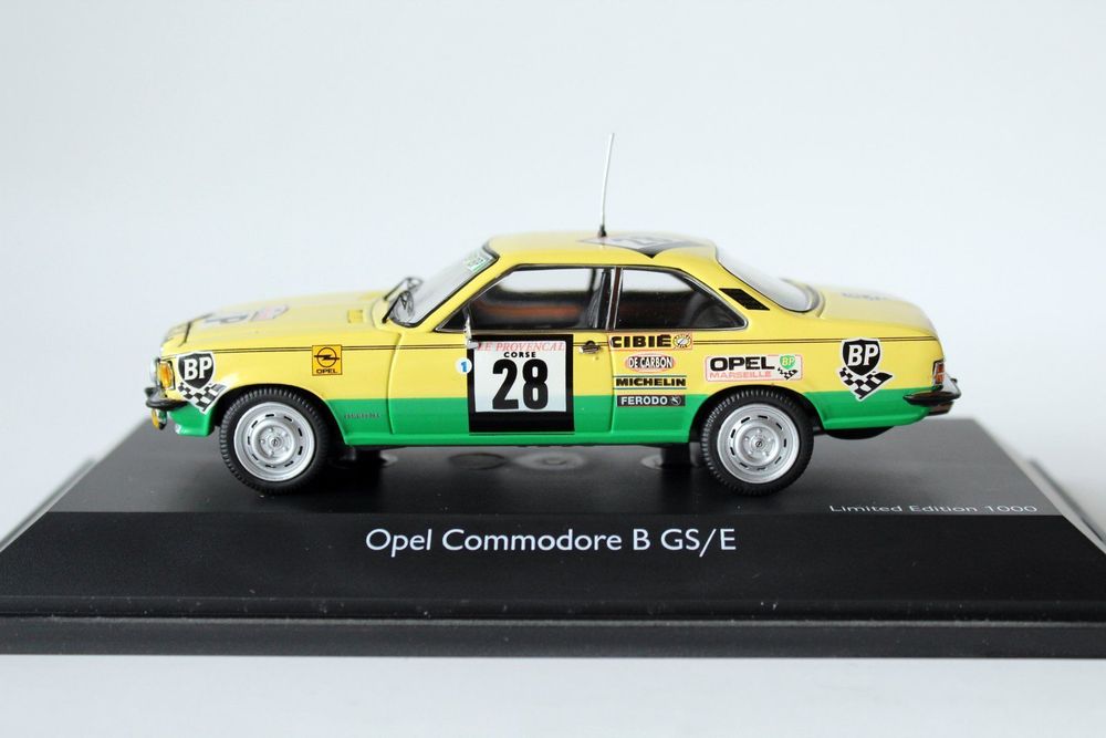 Opel Commodore B GS/E Coupé Rallye Tour de Corse 1974