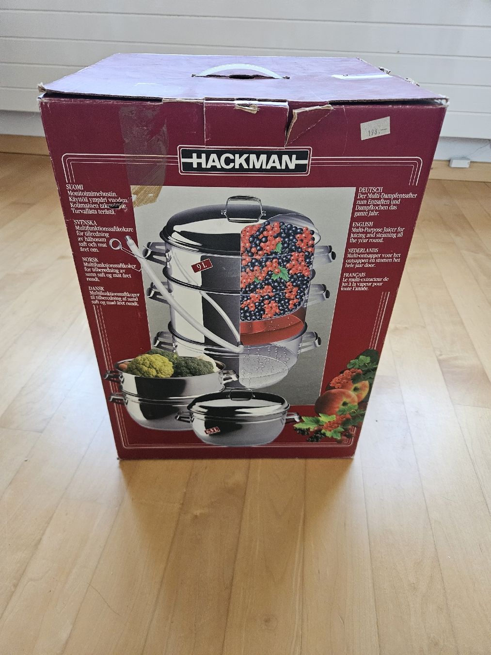 Appareils de cuisine: Dampfentsafter (Hackmann) – D'occasion à Islikon par bre_z9qq