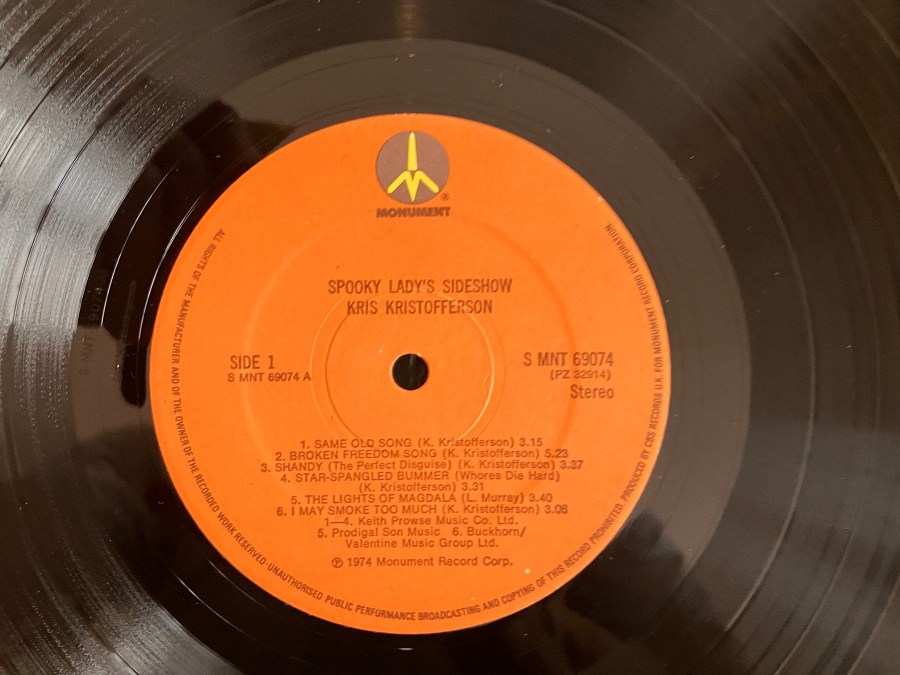 Dischi in vinile: Kris Kristofferson – Usato da Aarwangen venduto da Jukebox3 7