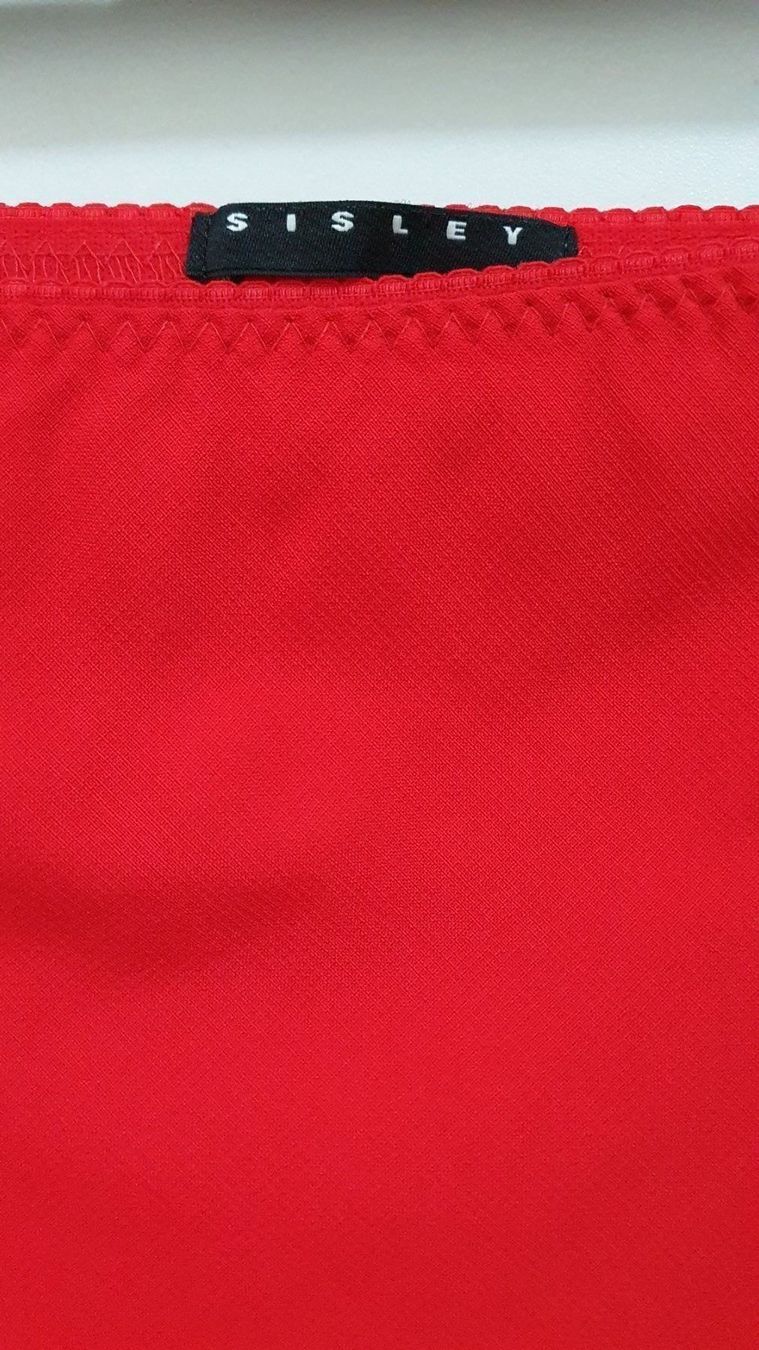 Sisley Gonne: NEW Sisley Red Skirt / roter Rock – Nuovo (secondo la descrizione) da Zug venduto da diana.bee 2