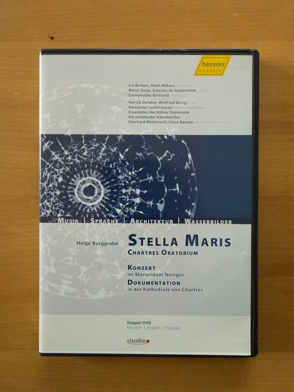 Alle DVDs: DVD "Stelle Maris - Chartres Oratoirum" – Gebraucht aus Rehetobel von Paganini.Oliver
