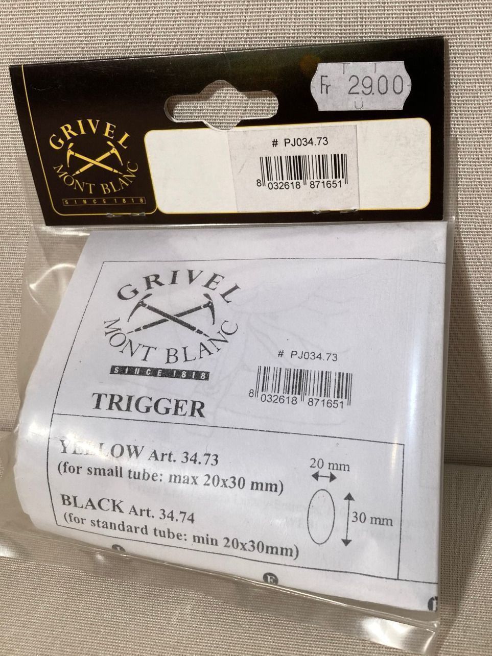 Attrezzatura da arrampicata: Grivel Trigger Neu – Nuovo e nell'imballaggio originale da Steffisburg venduto da pet_2d5t 1