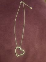 bijoux  collier coeur Swarovski 