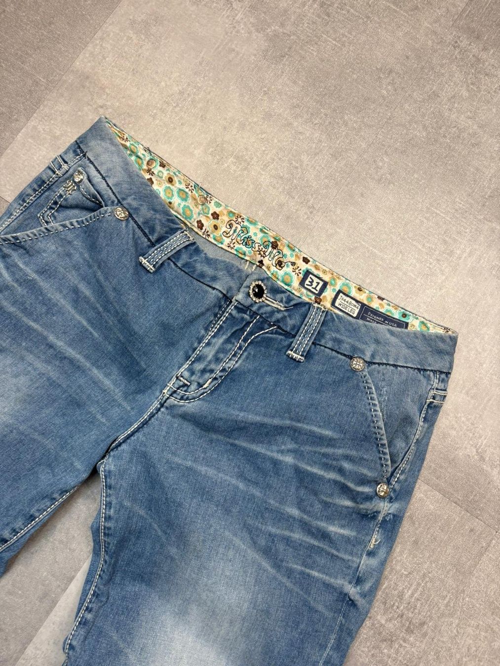 True Religion Jeans: True Religion Bootcut Flared Jeans - Grösse L/31 – Usato da Werdenberg venduto da hase.vintage 3