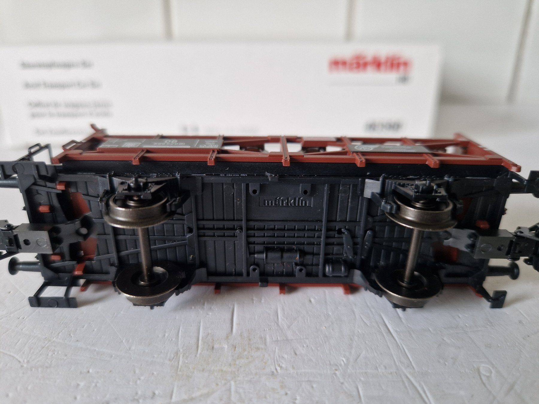 Märklin Modellini di ferrovie: 3-teiliges DB Säuretopfwagen-Set "VTG" – Nuovo (secondo la descrizione) da Seuzach venduto da Loeckeli01 4