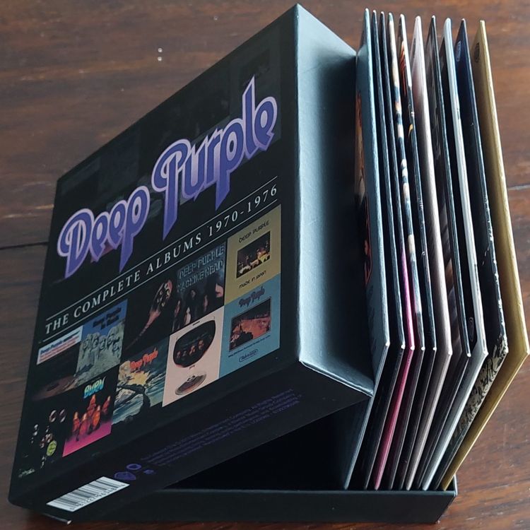 Deep Purple 10CD Box The Complete Albums 1970-1976 Neuwertig (Neu ...