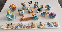 Los Pappagalos 2000 Figuren Kinder Überraschung Piraten