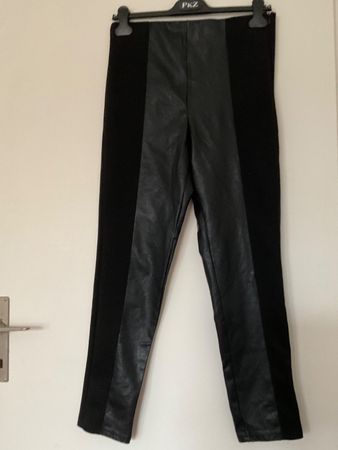 Faux Leder Leggins Marley Gr L/M von Zabaione schwarz