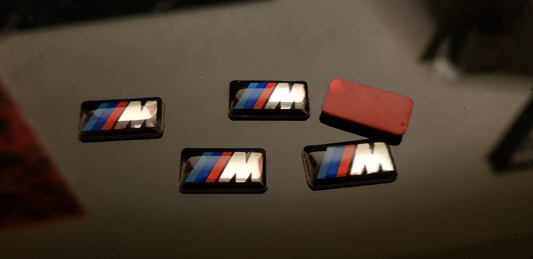 Sticker: 5 Stk. Aufkleber Bmw M Emblem Logo – Nuovo (secondo la descrizione) da Eiken venduto da Step42 2