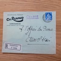 Document Chargé CH. Renaud Cormondrèche Gare Corcelle 1925