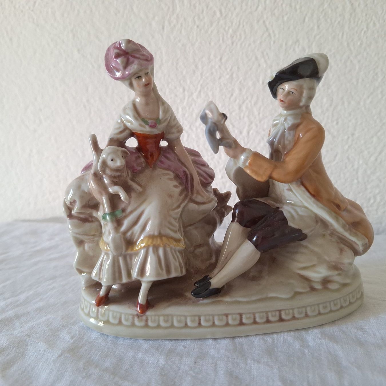 Statuette: Versand möglich! Barock Paar, evtl. Gräfenthal – Usato da Winterthur venduto da Goldpipau