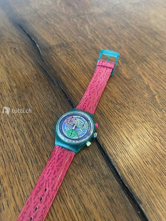 Swatch Orologi: Swatch Chrono Pinksprings SCL 102 – Usato da Luzern venduto da YvesX 1
