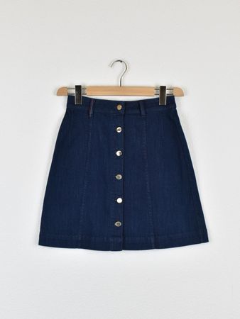 Tommy Hilfiger Jeansrock, A-Linie, Gr.34 (4), neuwertig