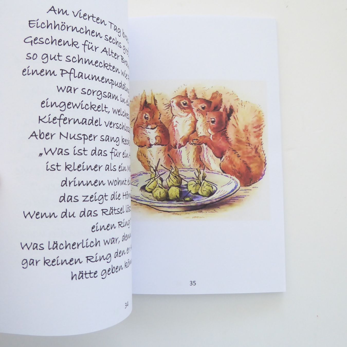 Bücher: Beatrix Potter - Die Geschichte vom Eichhörnchen Nusper – Gebraucht aus Basel von Kunterbunt12 2