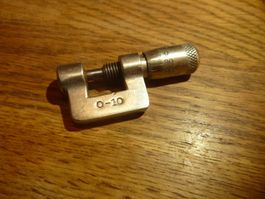 Mikrometer 0-10 mm Uhrmacher Messwerkzeug Gut in Funktion