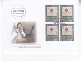 SBK 1124 im 4er-Block FDC