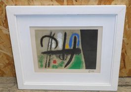 Neue Fundschätze Kunst Miro Lithografie aus DML v Miro