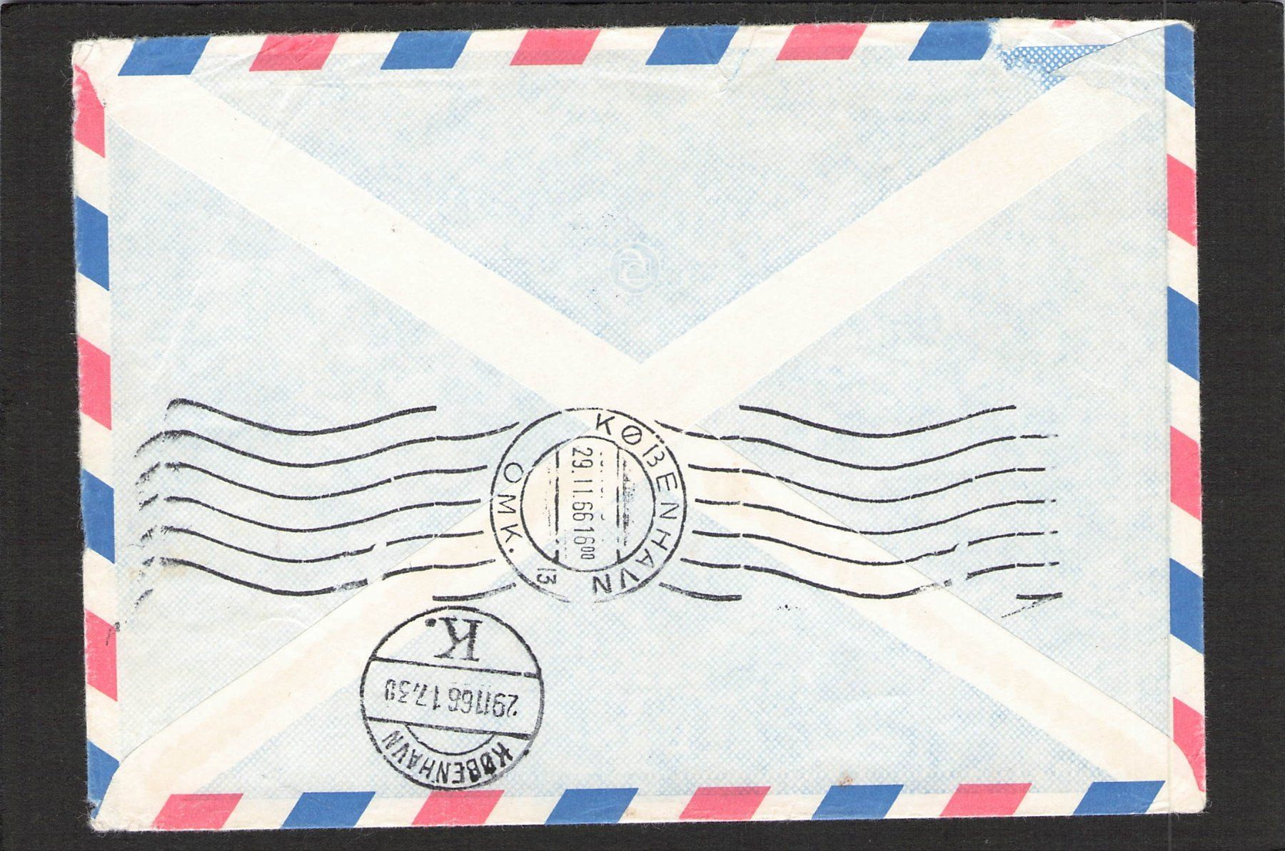 Tutti i francobolli: CH- Botschaft in Dänemark ,Ftan GR , 28.Xl.1966 – Usato da Reichenburg venduto da Pipo-67 1