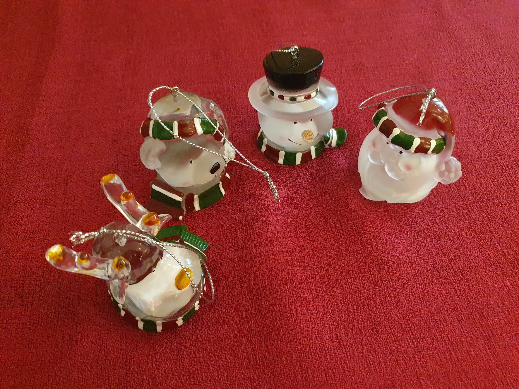 Tutte le decorazioni: LED Weihnachtsfiguren 4er-Set – Christbaumschmuck & Deko OVP – Nuovo e nell'imballaggio originale da Abtwil AG venduto da MaVo.0710
