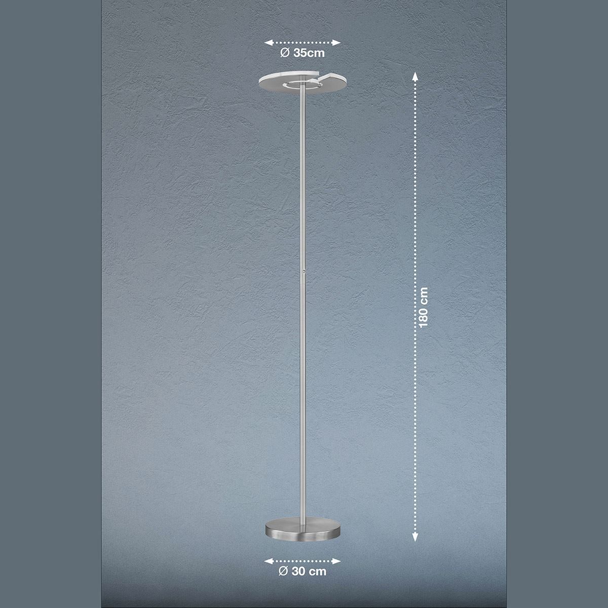 Lampen: LED Stehleuchte, Fluter, 180 cm Höhe – Neu (gemäss Beschreibung) aus Kreuzlingen von Smart-Light 7