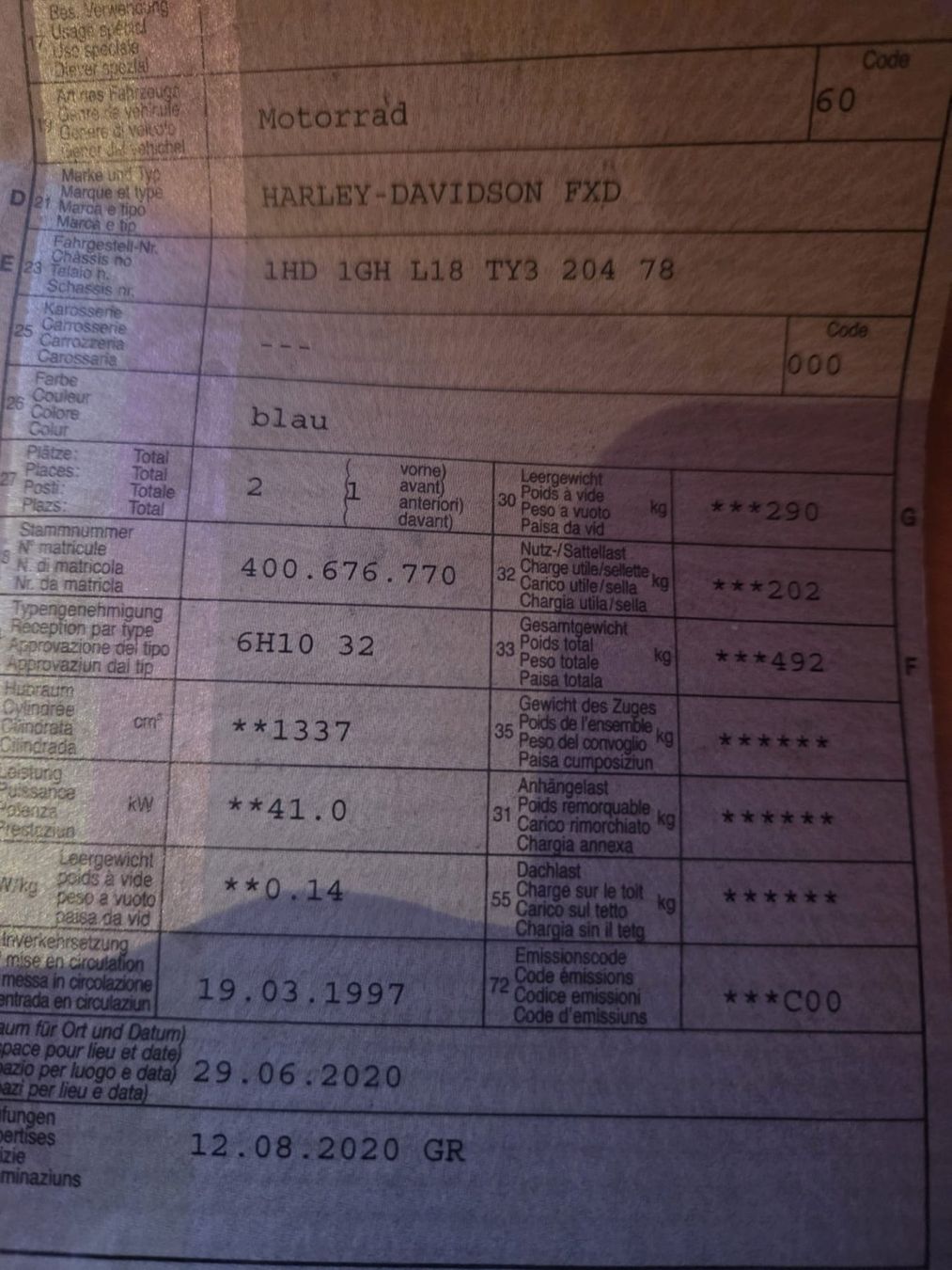 Chopper: Harley Davidson – Usato da Valchava venduto da alba56 4