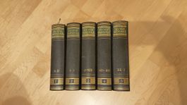 Enciclopedia "Der Neue Brockhaus" anni '30, 5 volumi
