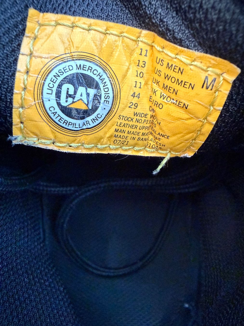 Caterpillar Chaussures hommes: Bottines CAT, p. 43.5 – D'occasion à St-Gingolph par GoldenKeys 4