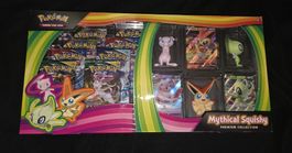 Pokemon TCG Mythical Squishy Premium Collection Display Box