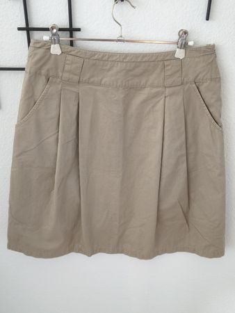BIAGGINI Damenrock beige Grösse 36 Baumwolle