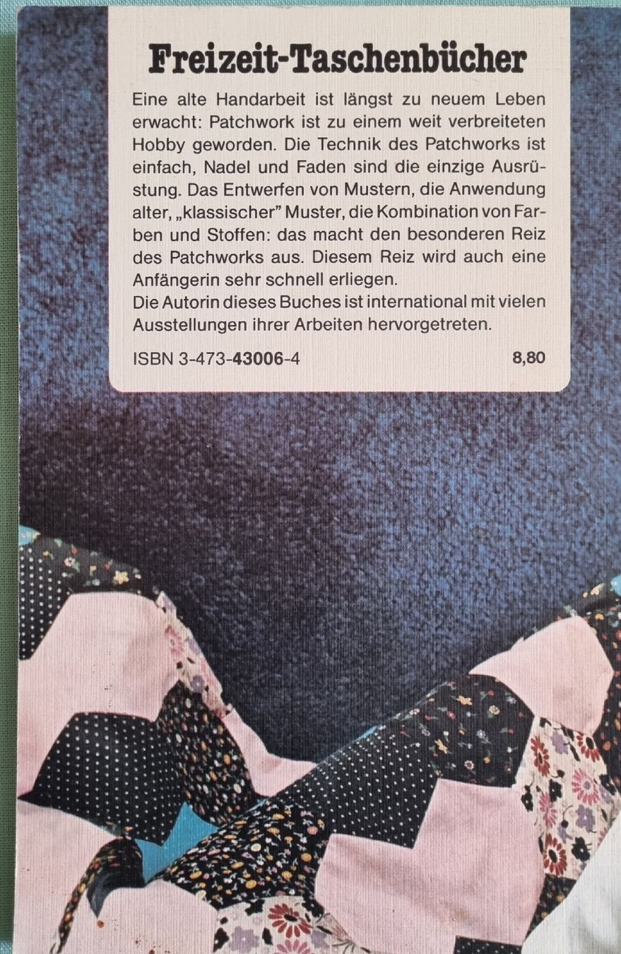 Bücher: Patchwork Taschenbuch von Linda P. Schäpper – Gebraucht aus Lyssach von Edelweiss3000 1