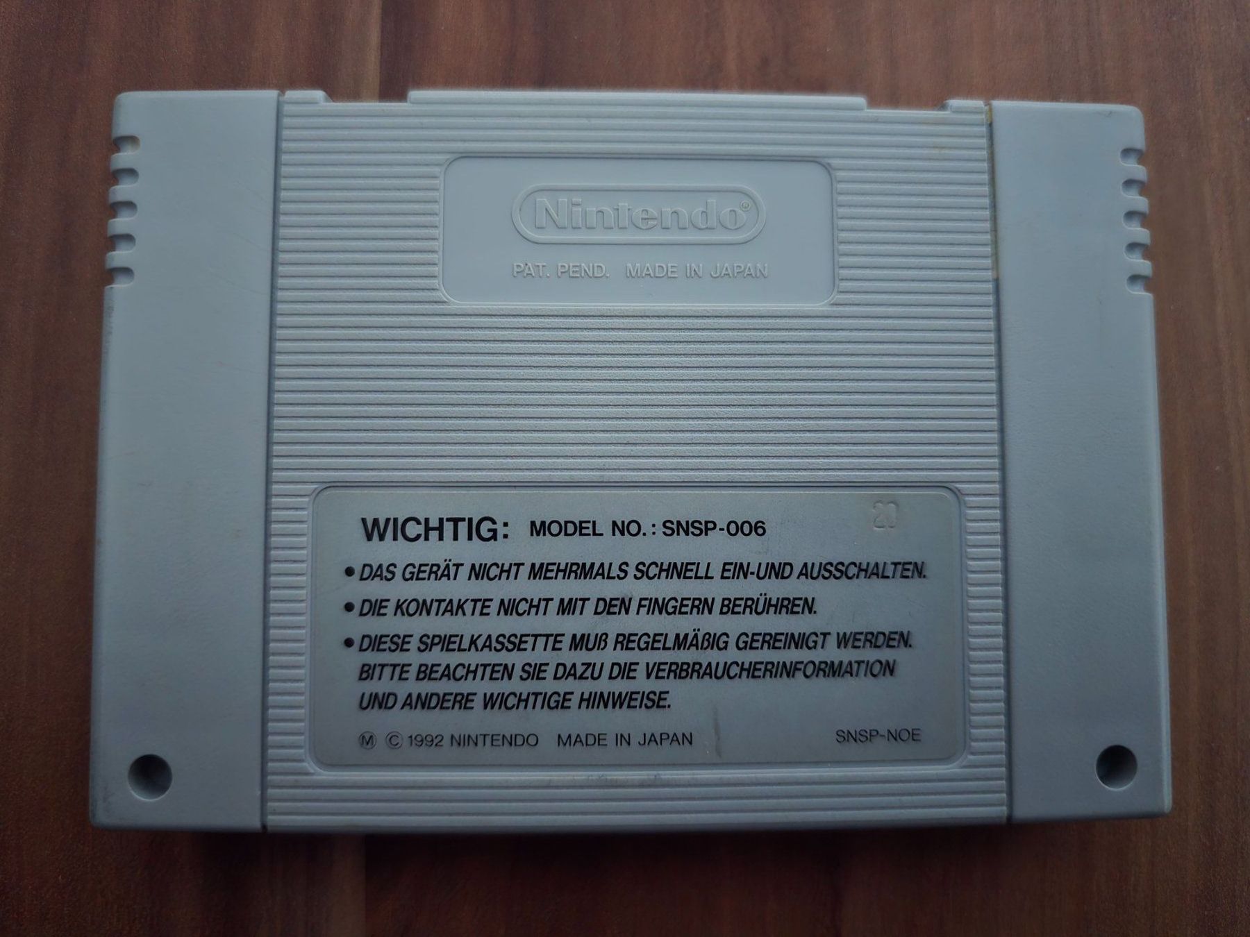 Nintendo Giochi: Zombies SNES Spiel – Usato da hombrechtikon venduto da eatos88 1