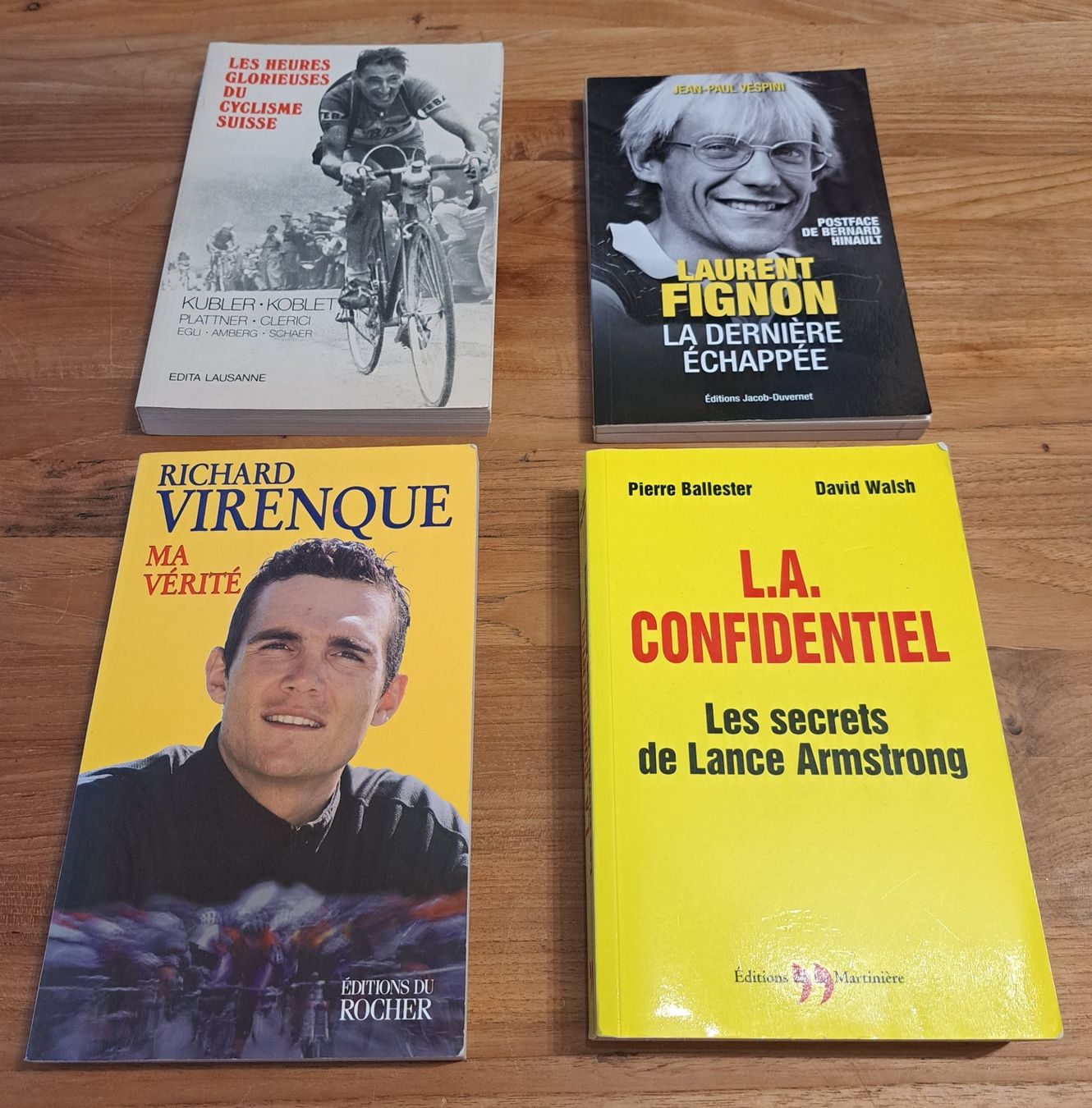 Bücher: Livres lot cyclisme – Gebraucht aus Biel/Bienne von ESOXMAN