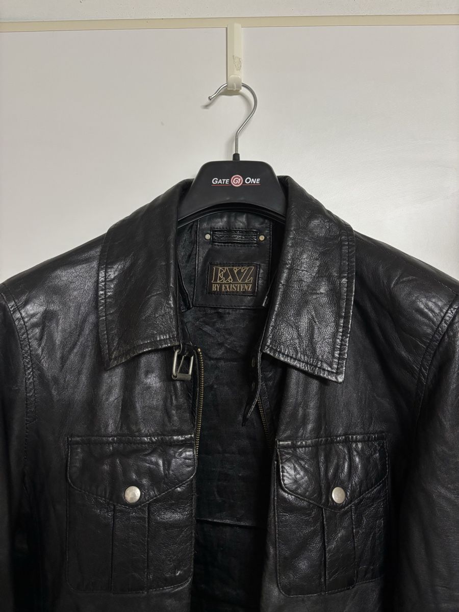 Jacken: Lederjacke BY EXISTENZ Schwarz Grösse M guter Zustand – Gebraucht aus Aarwangen von mic_r7gc 1